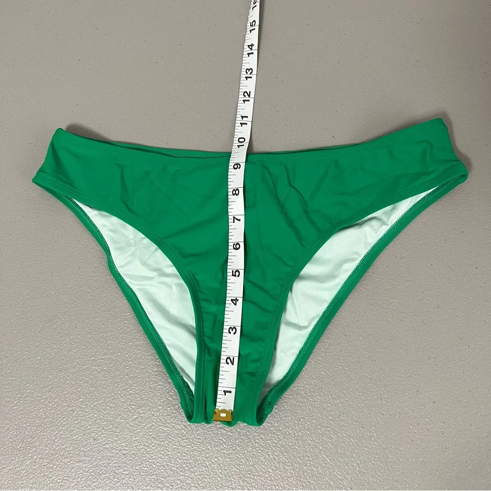 Cupshe Lime Green Bikini Bottoms NWT Size Medium